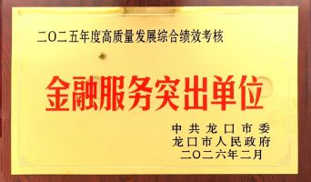 深耕龍口，服務(wù)地方——平安產(chǎn)險(xiǎn)龍口支公司獲評(píng)“龍口市金融服務(wù)突出單位”